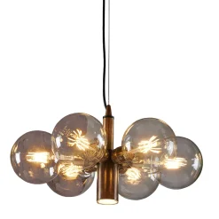 4009 Lampadario a 7 luci anticato