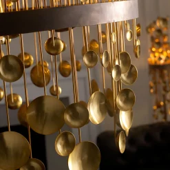 7246 Lampadario in ottone