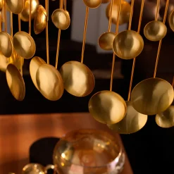 7246 Lampadario in ottone