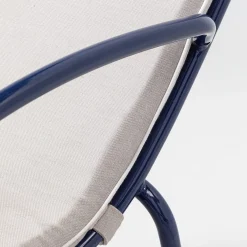 0087 Lettino Sunshine Blue&White di Giacomo Cattani