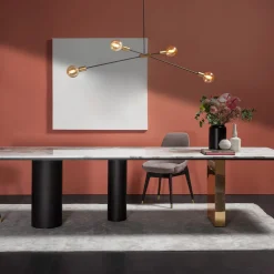 4000 Royal Tavolo rettangolare di Gianluigi Landoni