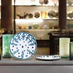 2 Set di 3 Piatti Iznik