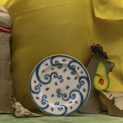 2 Set di 3 Piatti Iznik