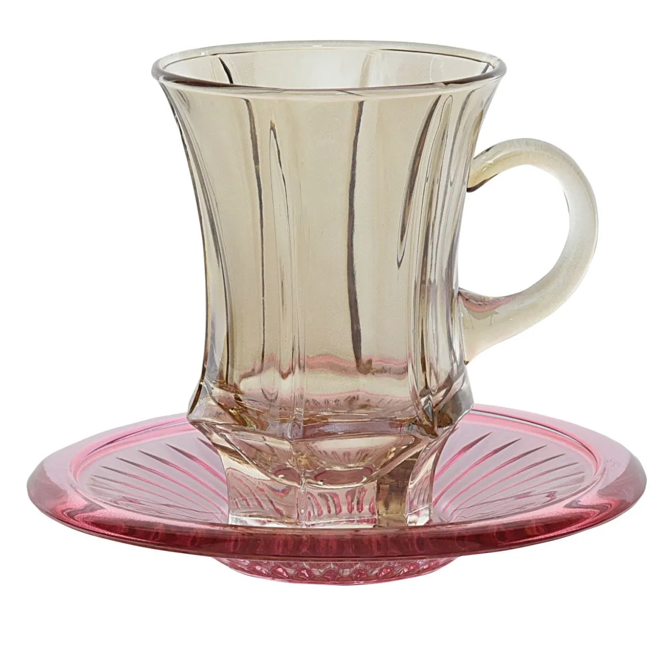 Ada 11 Set di sei tazze da caffè espresso con piattino