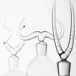 Africa Trophy Set di 3 bottiglie di vetro