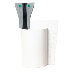 AGAMENNONE Vaso Decorativo di Mimmo Paladino