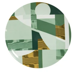 Alchimie Set di 2 piatti Dessert in porcellana con decoro astratto #4