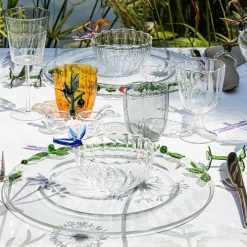 Ali in Volo Ciotola di vetro Libellula blu