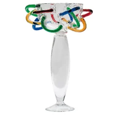 Alzata per centrotavola policromo Olga di Borek Sipek