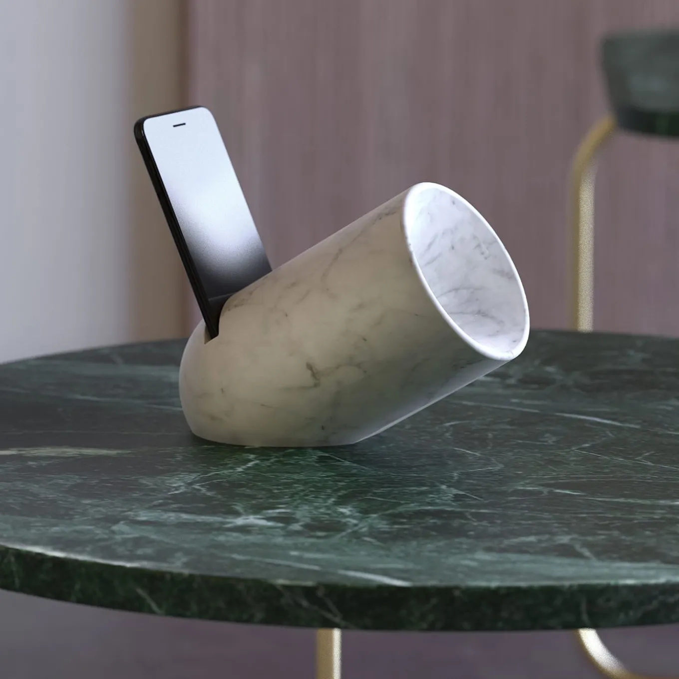 Amplificatore passivo Ovo di MayDay Design e Andrea Maldifassi