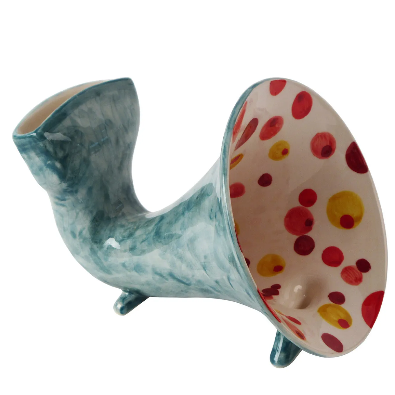 Amplificatore per smartphone azzurro