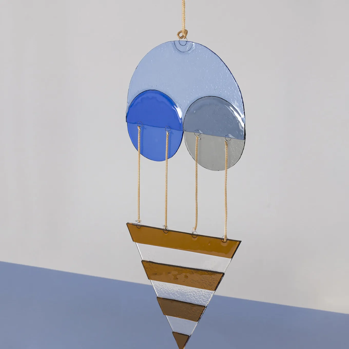 Amuleto in vetro e ottone Mojo Artisianal