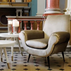 Andrea Gueridon Set di 2 tavolini a incastro