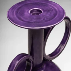 Anfora alta in ceramica Algoritmo Cardinal Purple