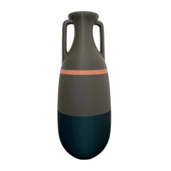 Anfora Giant Teodosio Petrolio Verde Militare Salmone e Kaki