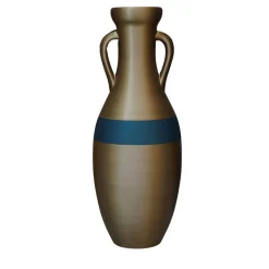 Anfora Giulio Cesare XXL in bronzo e nero