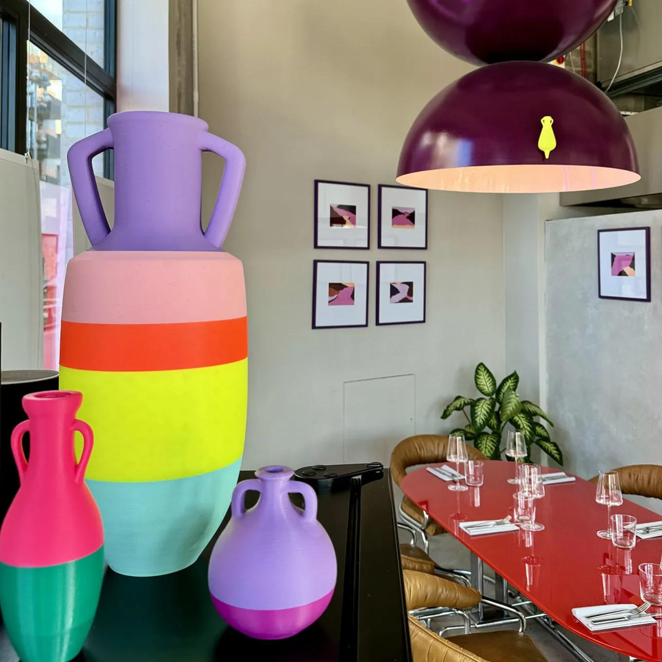 Anfora Ottaviano XL Multicolore