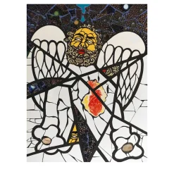Angelo Mosaico su pannello