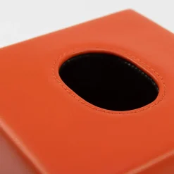Anna Orange Spritz Scatola per fazzoletti quadrata