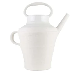 Annaffiatoio Bianco Latte 08 in ceramica bianca