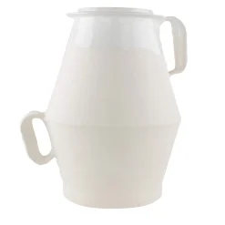 Annaffiatoio Bianco Latte 06 in ceramica bianca