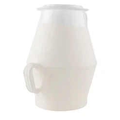 Annaffiatoio Bianco Latte 06 in ceramica bianca