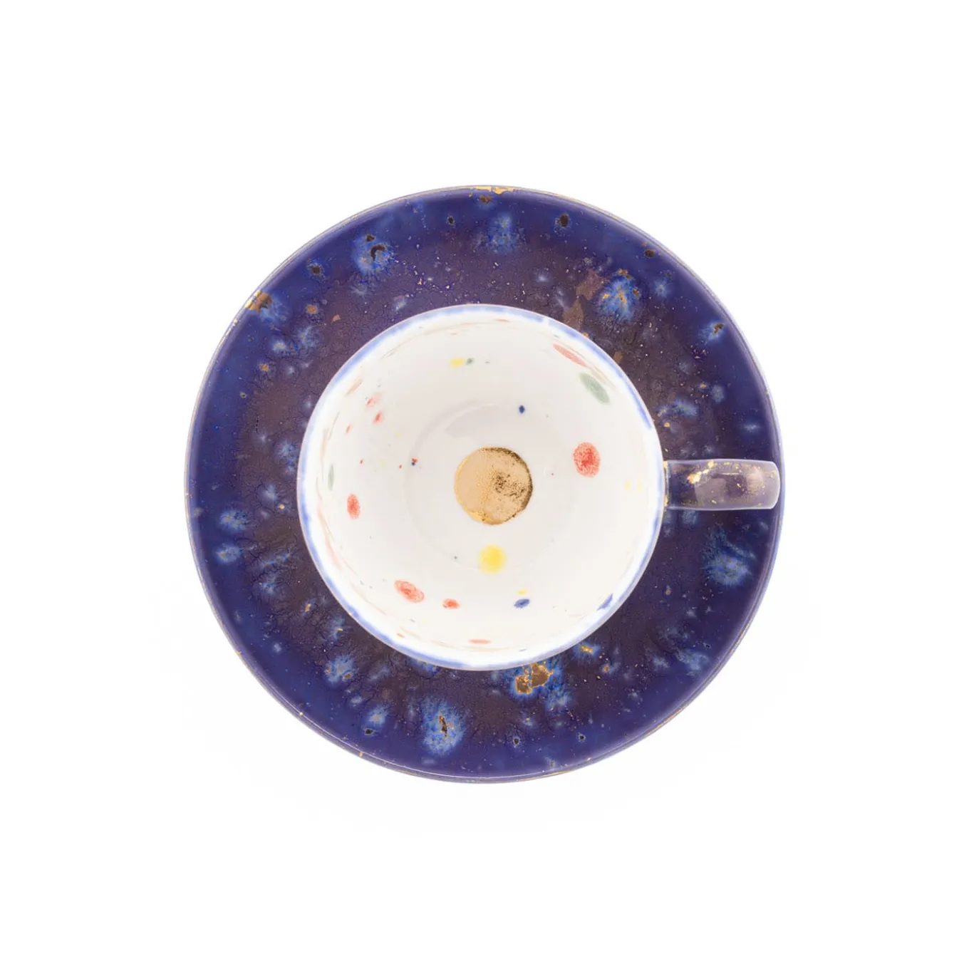 Apollo Bianco Set di 2 tazze e piattini da caffè espresso