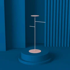 Appendiabiti e portaoggetti bianchi Stelo