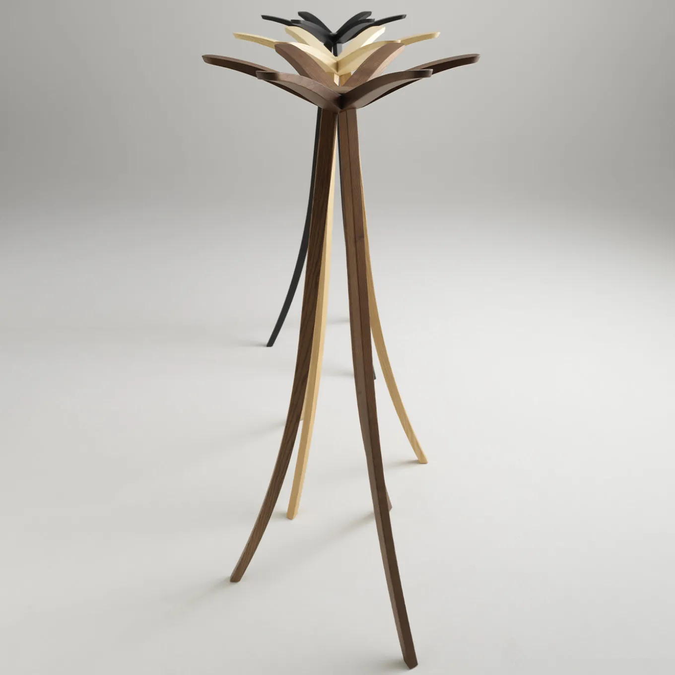 Appendiabiti in noce Daisy