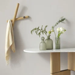 Appendiabiti in rovere massiccio Mikado