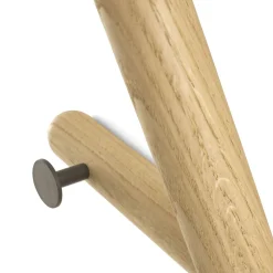 Appendiabiti in rovere massiccio Mikado