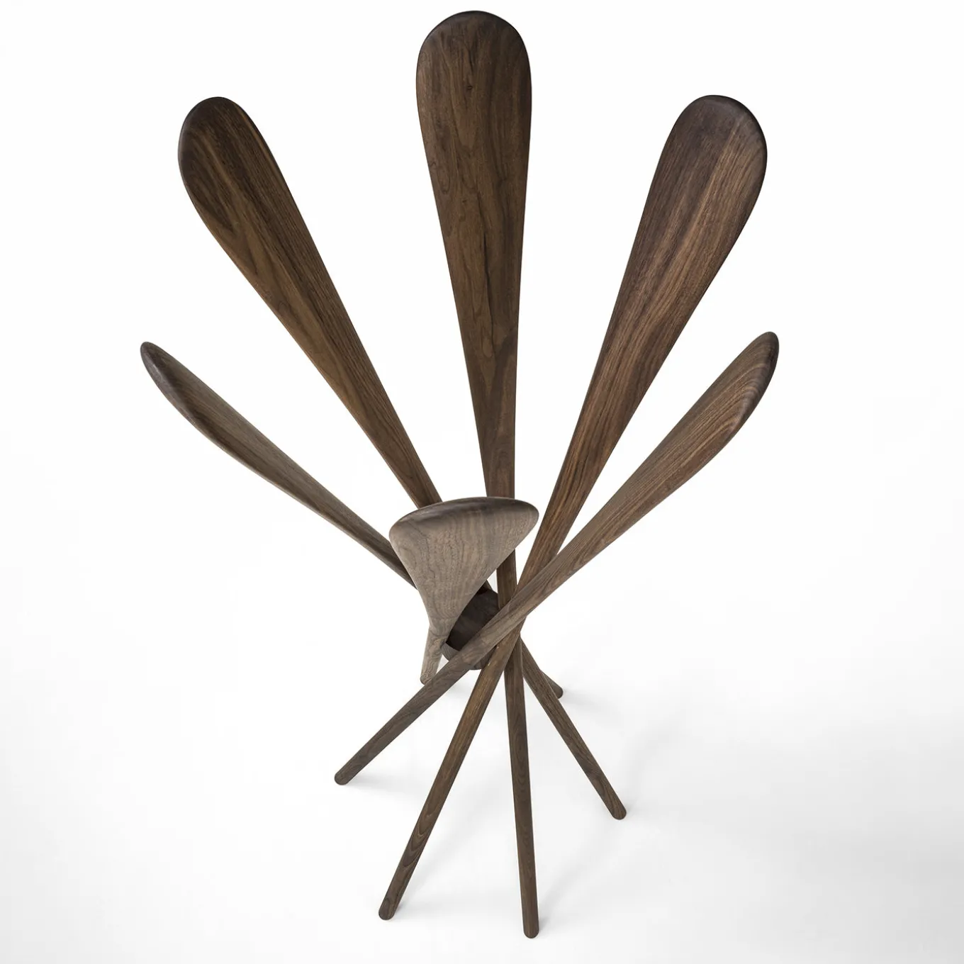 Appendiabiti Veneziano in noce massello