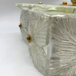 Applique con fiori di Murano