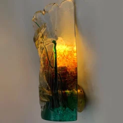 Applique in vetro per acquari