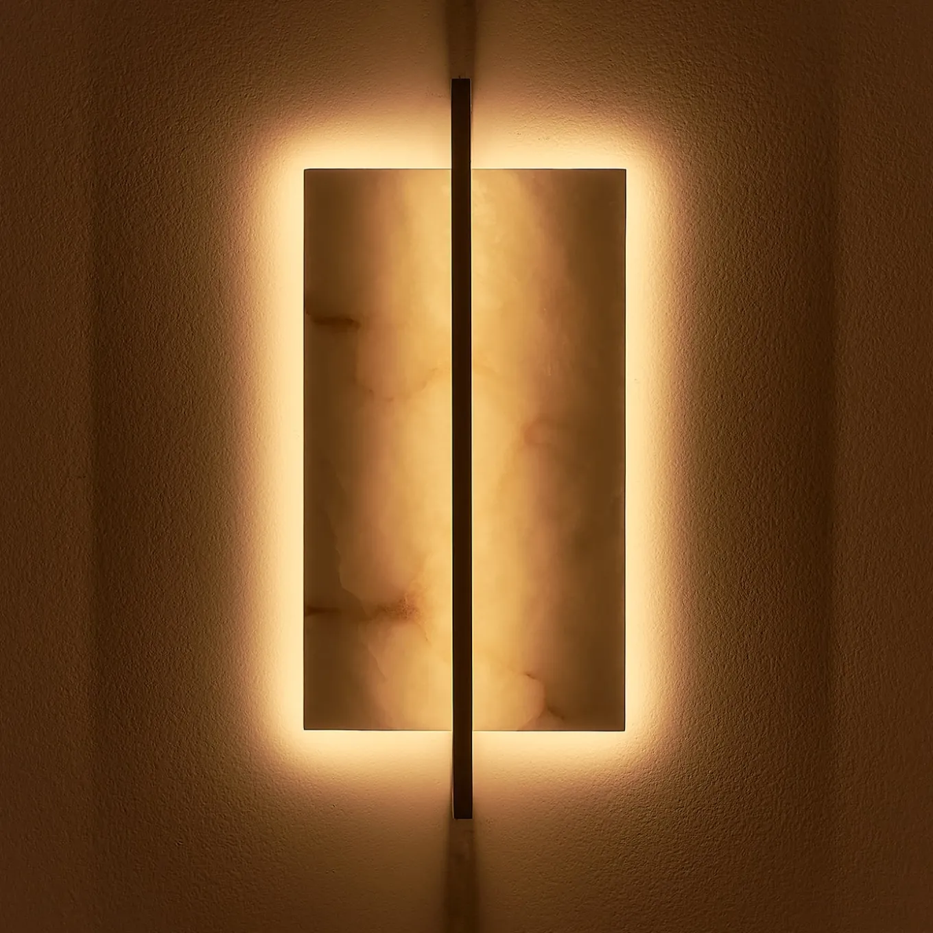 Applique "Tile" in bronzo