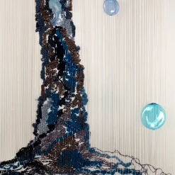 Arazzo Albero Blu Dei Desideri