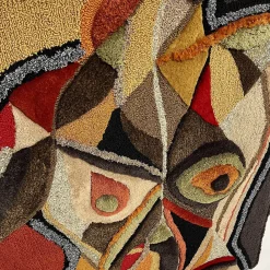 Arazzo con figura femminile