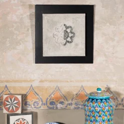 Arazzo Fiorentino su pannello