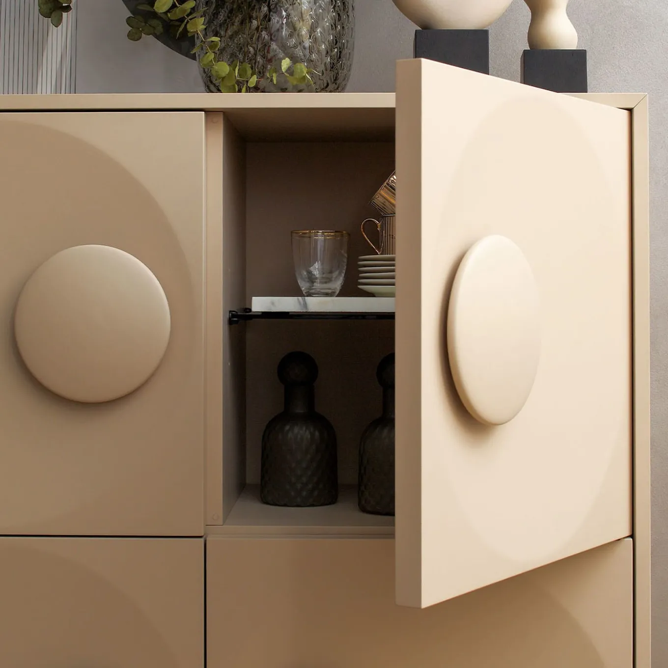 Armadietto Bardot a 4 ante rosa cipria