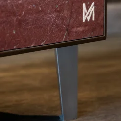 Armadietto basso Marmo Esplosione Marrone