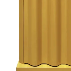 Armadio a 2 ante in MDF giallo oro Curl