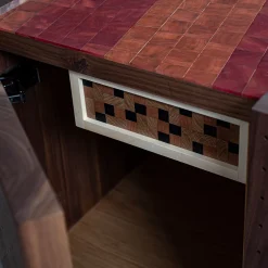 Armadio in legno di noce Canaletto Sinolo