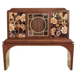 Armadio in mogano e legno Bunga