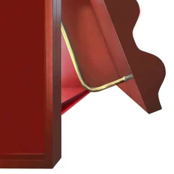 Armadio MDF rosso fuoco Curl