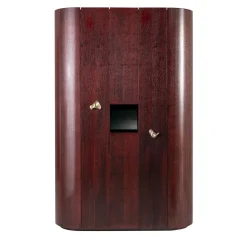 Armadio per gommalacca alto a 4 porte con lati curvi