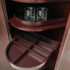 Armadio per gommalacca alto a 4 porte con lati curvi