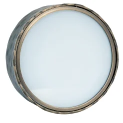 21090/AS-BB Lampada da parete con finitura in bronzo spazzolato