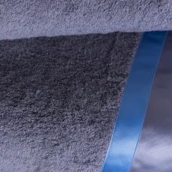 Asciugamano da spiaggia grigio-blu