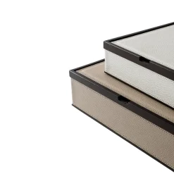 Astrea Scatola quadrata in pelle