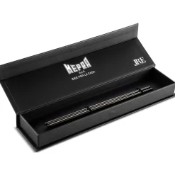 Bacchette nere dorate Set di 2 coppie